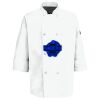 Eight Pearl Button Chef Coat with Thermometer Pocket Thumbnail