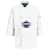 Eight Pearl Button Chef Coat with Thermometer Pocket Thumbnail
