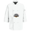 Eight Pearl Button Chef Coat with Thermometer Pocket Thumbnail