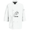 Eight Pearl Button Chef Coat with Thermometer Pocket Thumbnail
