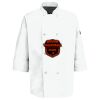 Eight Pearl Button Chef Coat with Thermometer Pocket Thumbnail
