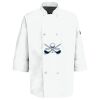 Eight Pearl Button Chef Coat with Thermometer Pocket Thumbnail