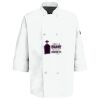 Eight Pearl Button Chef Coat with Thermometer Pocket Thumbnail