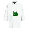 Eight Pearl Button Chef Coat with Thermometer Pocket Thumbnail