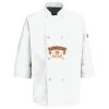 Eight Pearl Button Chef Coat with Thermometer Pocket Thumbnail
