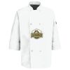 Eight Pearl Button Chef Coat with Thermometer Pocket Thumbnail