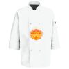 Eight Pearl Button Chef Coat with Thermometer Pocket Thumbnail