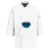 Eight Pearl Button Chef Coat with Thermometer Pocket Thumbnail