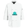 Eight Pearl Button Chef Coat with Thermometer Pocket Thumbnail