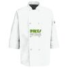 Eight Pearl Button Chef Coat with Thermometer Pocket Thumbnail