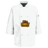 Eight Pearl Button Chef Coat with Thermometer Pocket Thumbnail