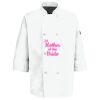 Eight Pearl Button Chef Coat with Thermometer Pocket Thumbnail