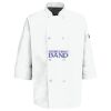 Eight Pearl Button Chef Coat with Thermometer Pocket Thumbnail