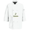 Eight Pearl Button Chef Coat with Thermometer Pocket Thumbnail
