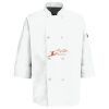 Eight Pearl Button Chef Coat with Thermometer Pocket Thumbnail