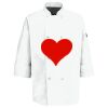 Eight Pearl Button Chef Coat with Thermometer Pocket Thumbnail