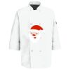 Eight Pearl Button Chef Coat with Thermometer Pocket Thumbnail