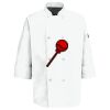 Eight Pearl Button Chef Coat with Thermometer Pocket Thumbnail